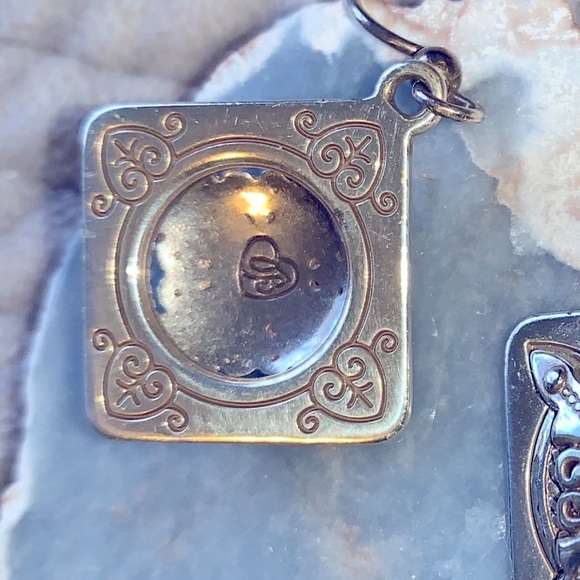 Brighton Paseo Diamond Shaped Cross Necklace and Earrings Demi Parure Set - Picture 3 of 7